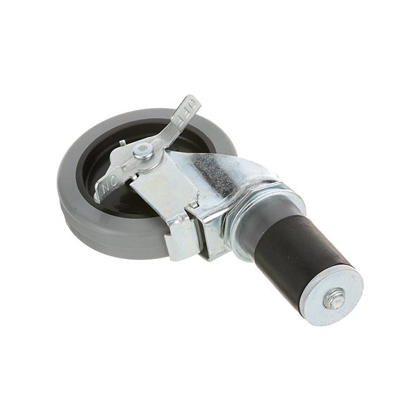 Swivel Stm Castr W/Brk 4 W  1-5/8 Od Tubing